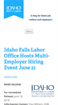 Mobile Screenshot of idahoatwork.com